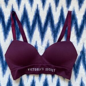 Victoria’s Secret Maroon Soft Wireless Bralette